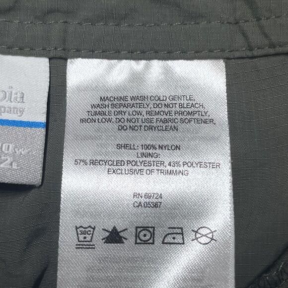 COLUMBIA Omni-Shade Convertible Pants Men 40x32 Gray Sun Blocking Hiking Outdoor - Picture 11 of 11